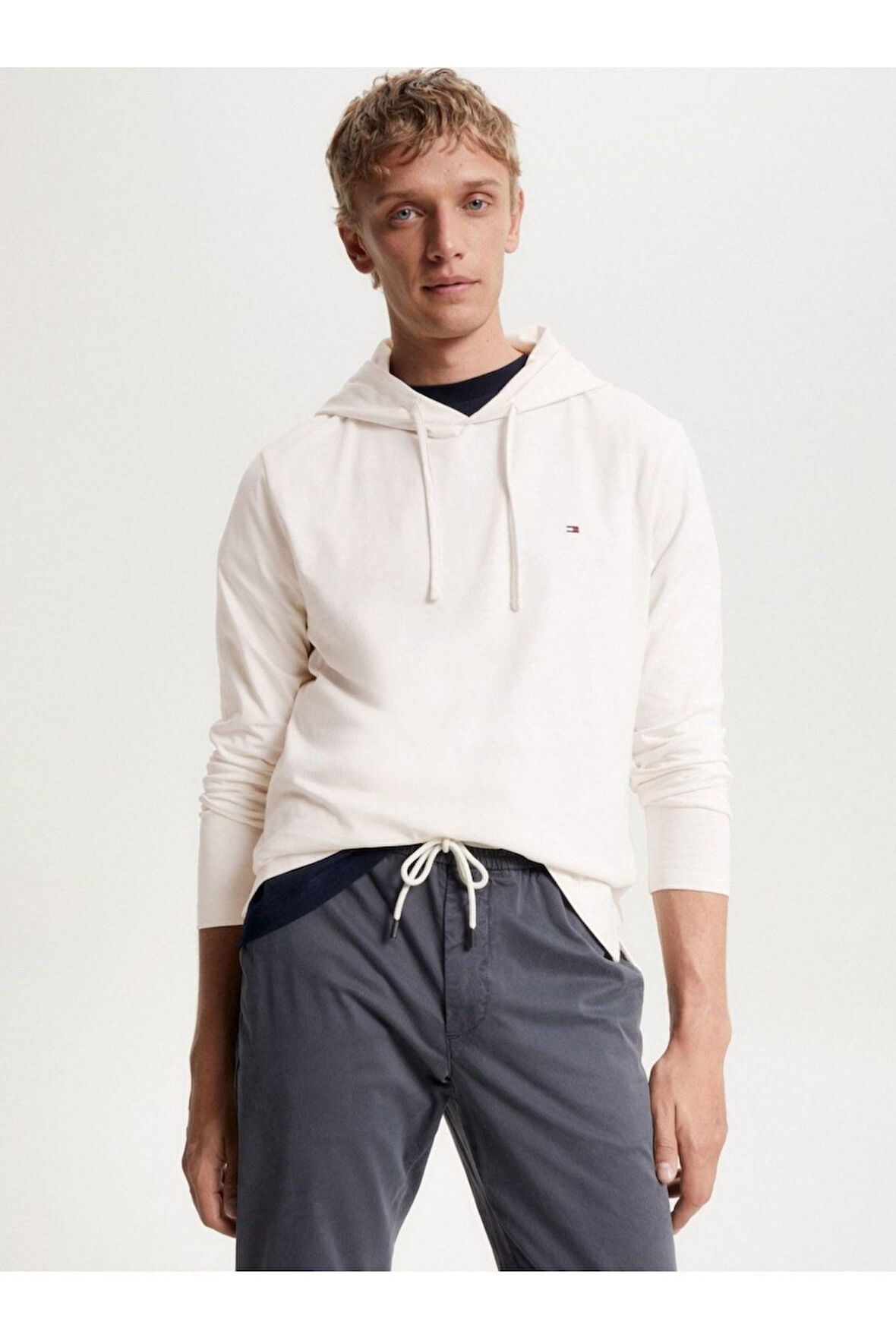 Erkek Uzun Kollu İnce Sweatshirt