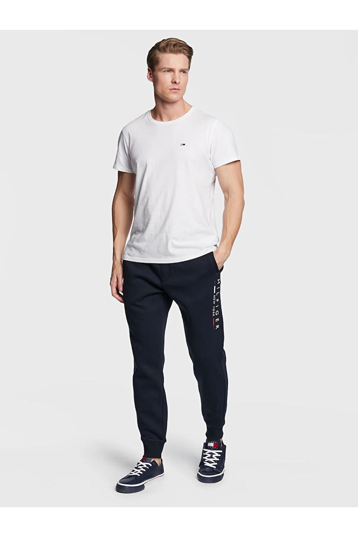 Erkek Newyork Logo Regular Fit Eşofman Altı