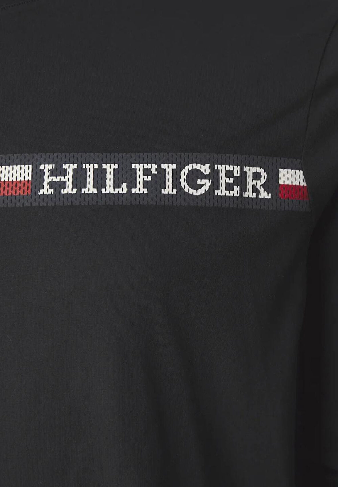 GÖĞÜS ÇİZGİLİ TİŞÖRT - Uzun kollu üst