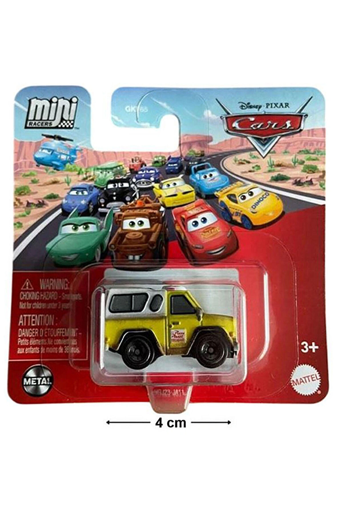 Disney Pixar Cars - Mini Racers - Todd