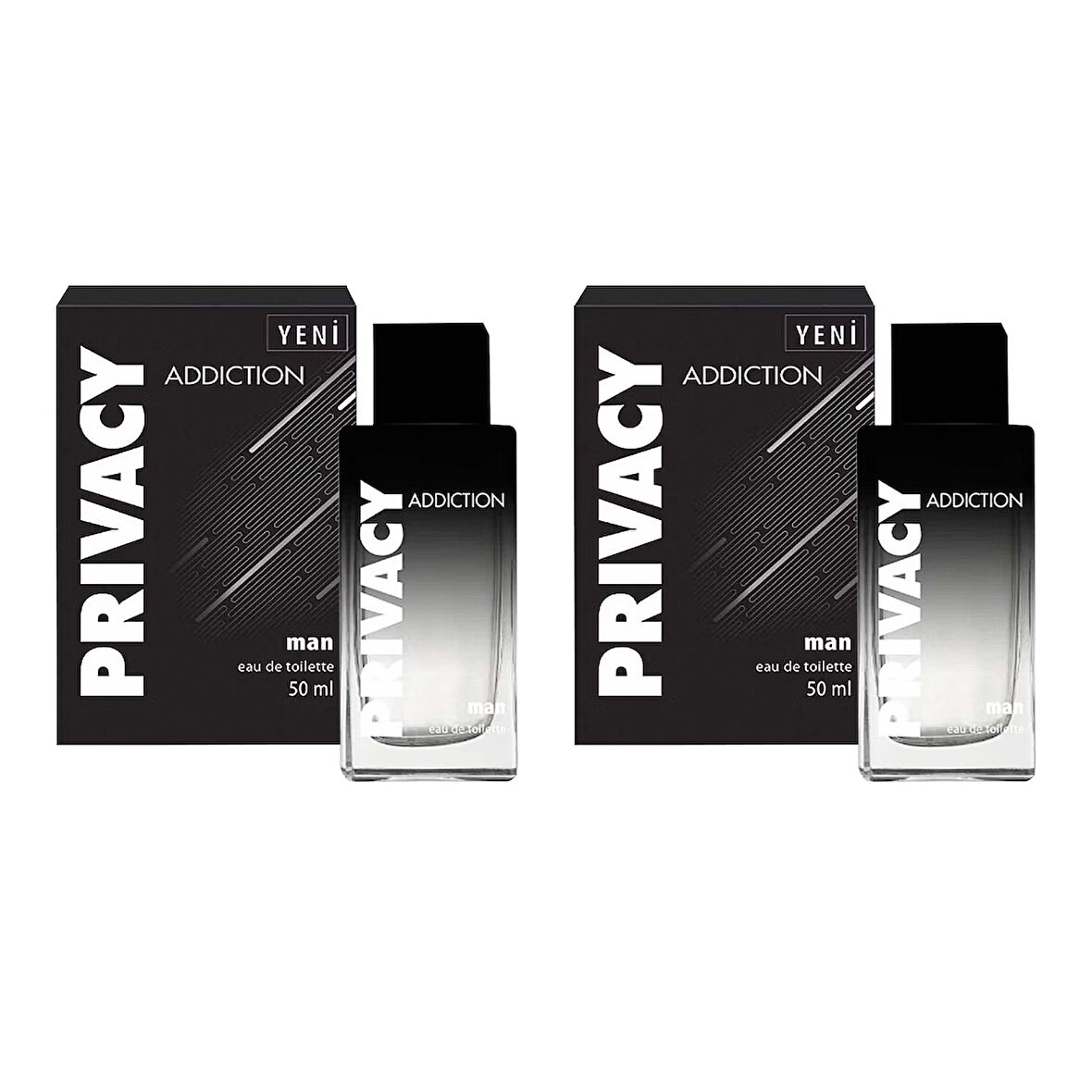 Privacy Man Addiction Edt Erkek Parfüm 50 ml x 2 Adet