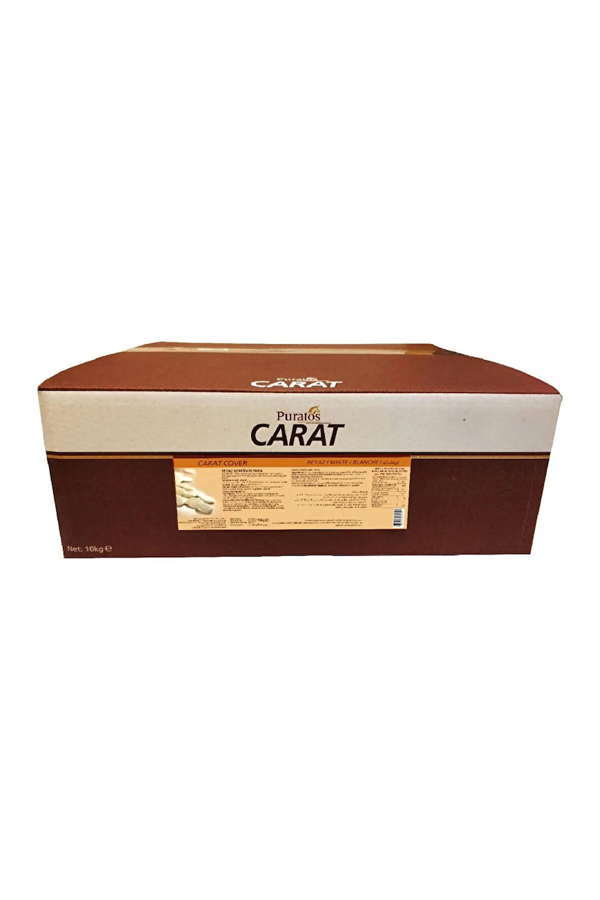 COVER BEYAZ KONFİSERİ PARA ÇİKOLATA 10 KG.