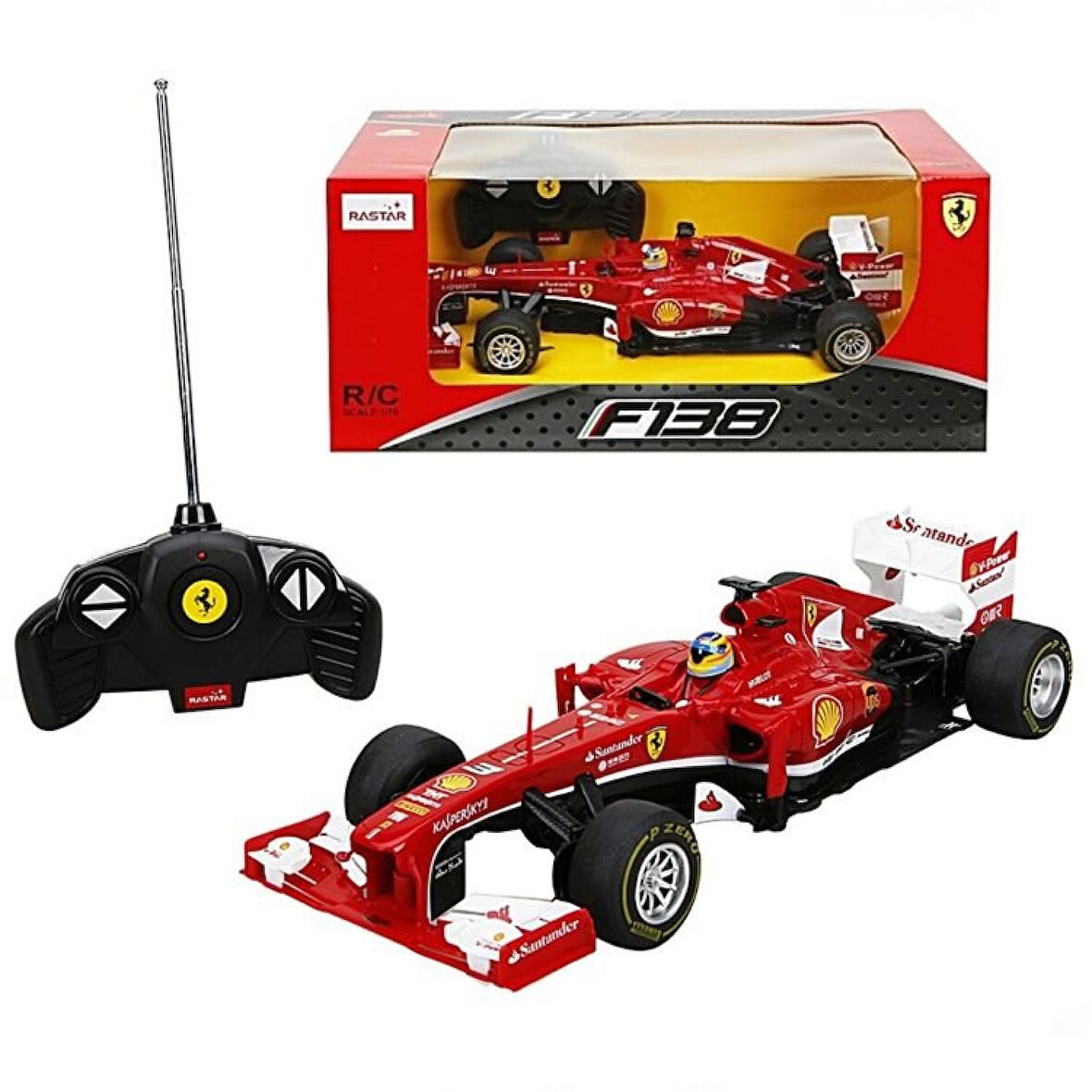 1:18 Ferrari F138 Uzaktan Kumandalı Formula1