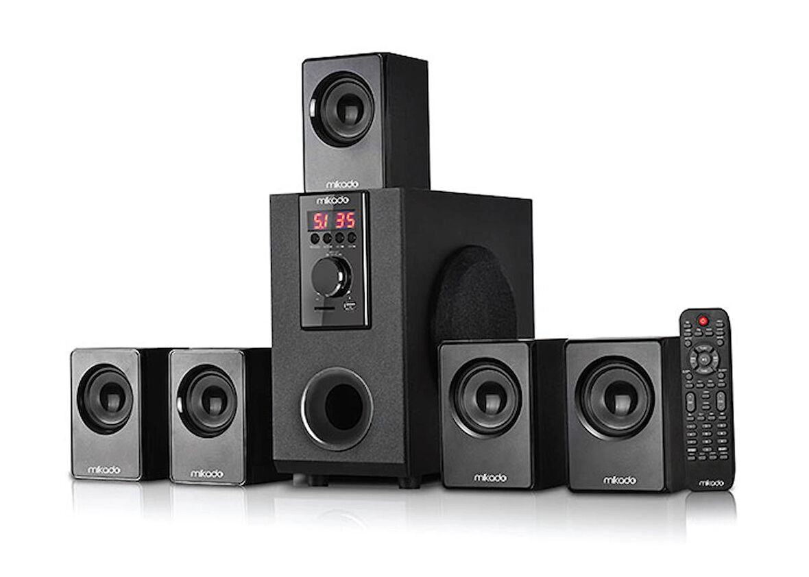 Mikado MD-505 5+1 Usb+SD+FM Destekli Bluetooth Speaker