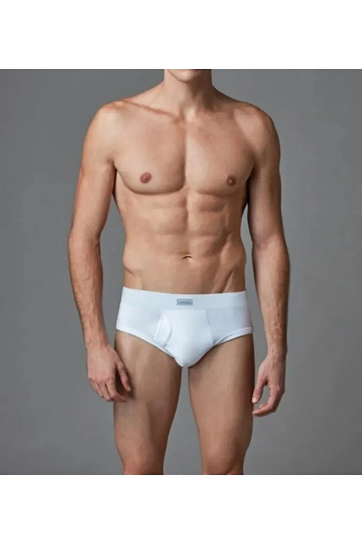 Erkek İç Giyim Beyaz Micro Modal Slip İç Çamaşır