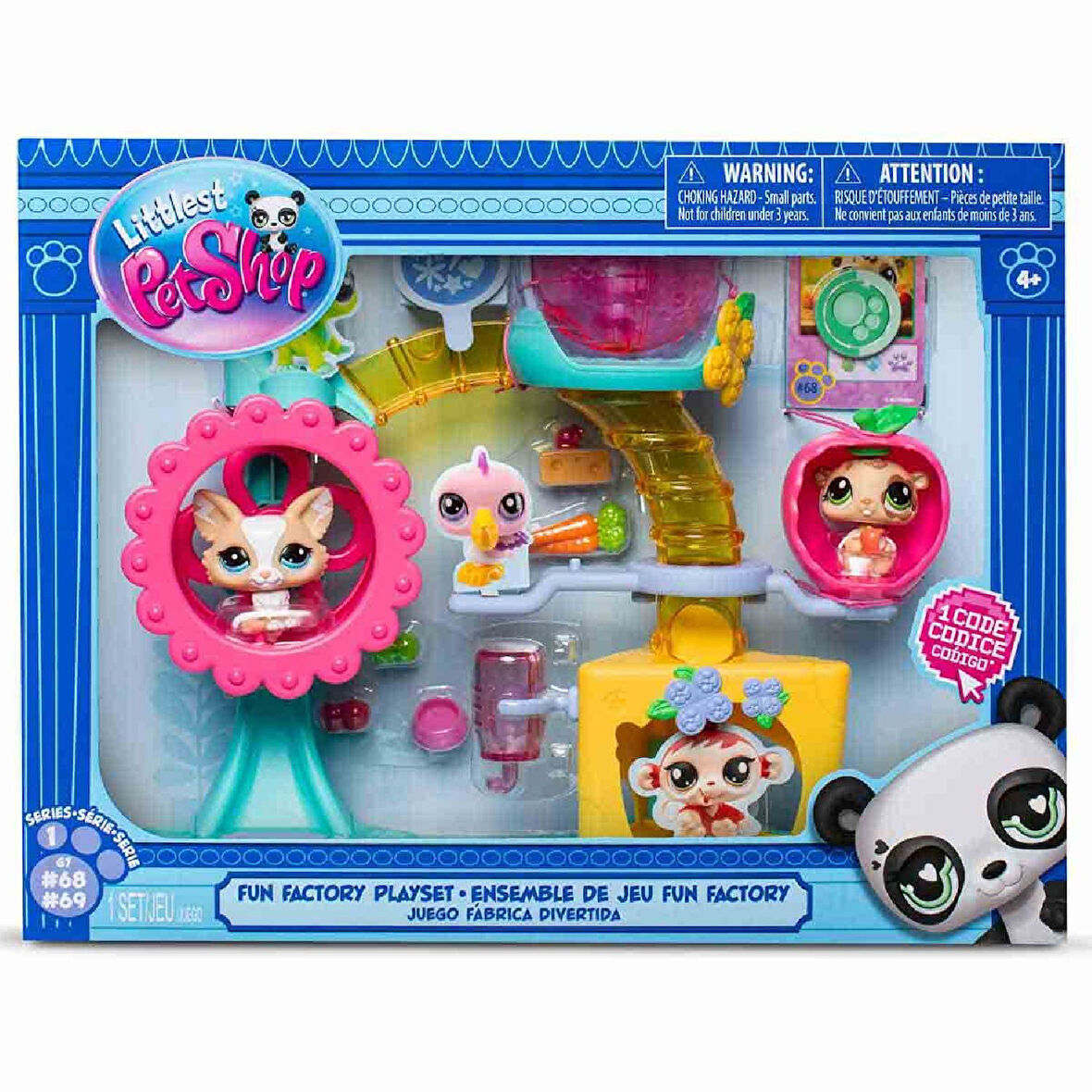 Littlest Pet Shop S1 Minişler Eğlence Fabrikası Oyun Seti