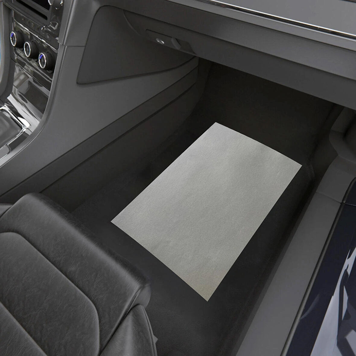 50 ADET GRİ OTO PASPAS 1. HAMUR KAĞIDI 130 gr. 47x34 cm