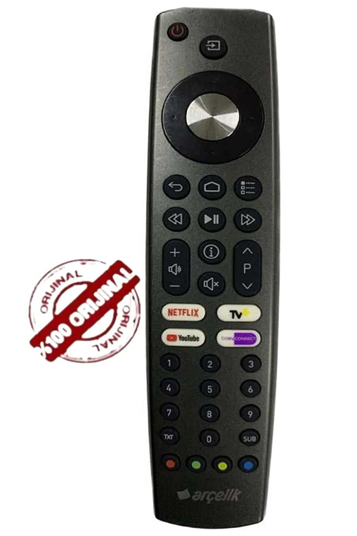 Beko Gurundig 4K Smart Netflix Tv+Plus Youtube Bein Connect tuşlu TV Kumanda (ORJİNAL)