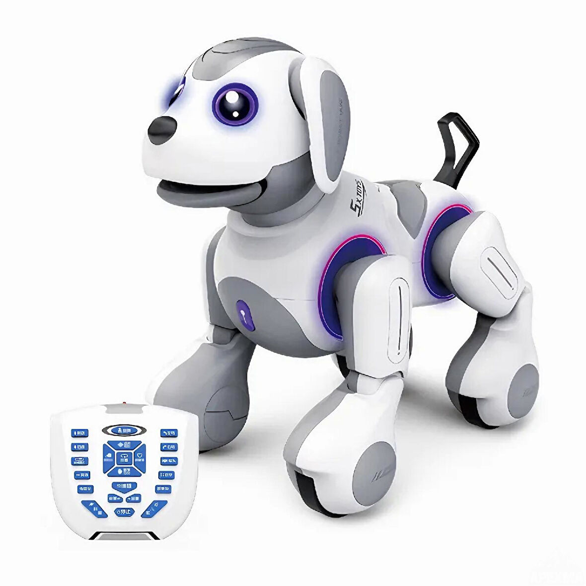 Oyuncak Uzaktan Kumandalı Şarjlı 22 Fonksiyonlu Dokunma Sensörlü Etkileşimli Akıllı Robot Köpek