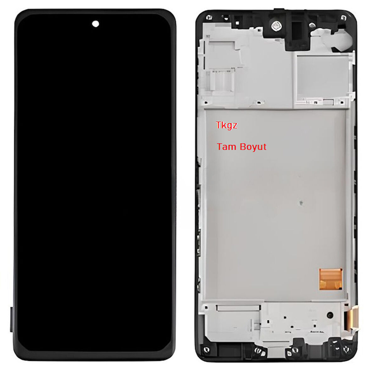 Tkgz - Samsung Galaxy M31S - SM-M317 Uyumlu Lcd Ekran Dokunmatik Orijinal ÇITALI