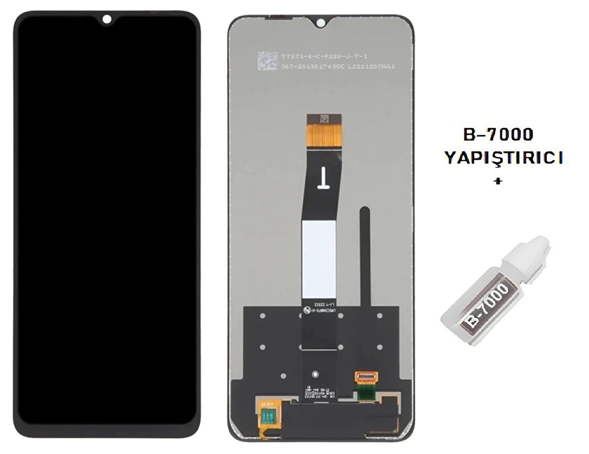 Tkgz - Xiaomi Redmi 14C Uyumlu Lcd Ekran Dokunmatik Orijinal + B-7000
