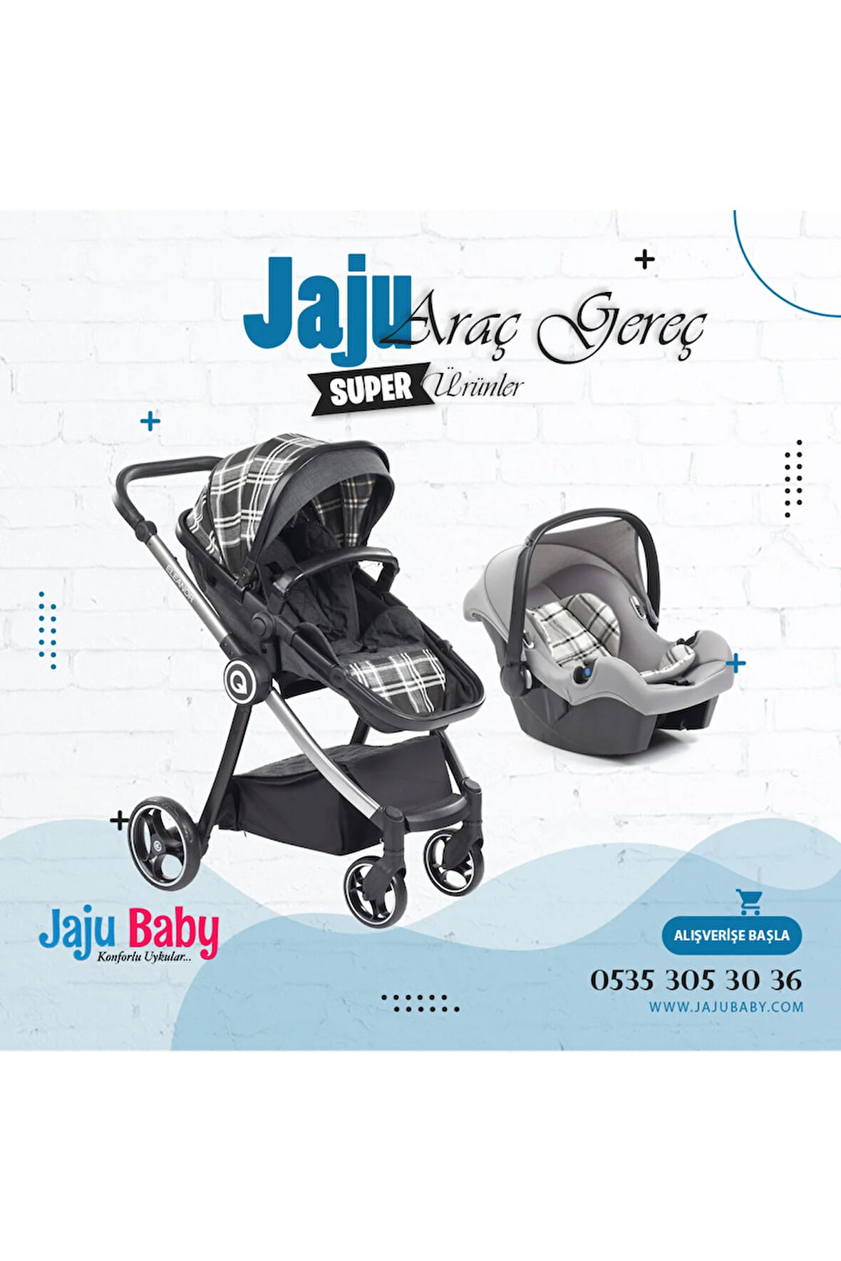 SİYAH Quero AND1090 Eleanor Çift Yönlü Bebek Arabası