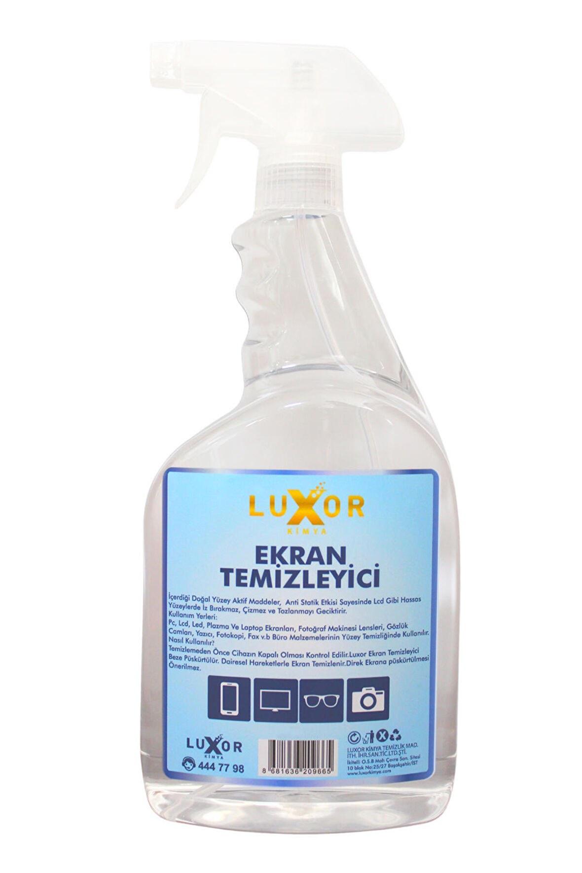 Luxor Kimya Ekran Temizleyici 1 Litre