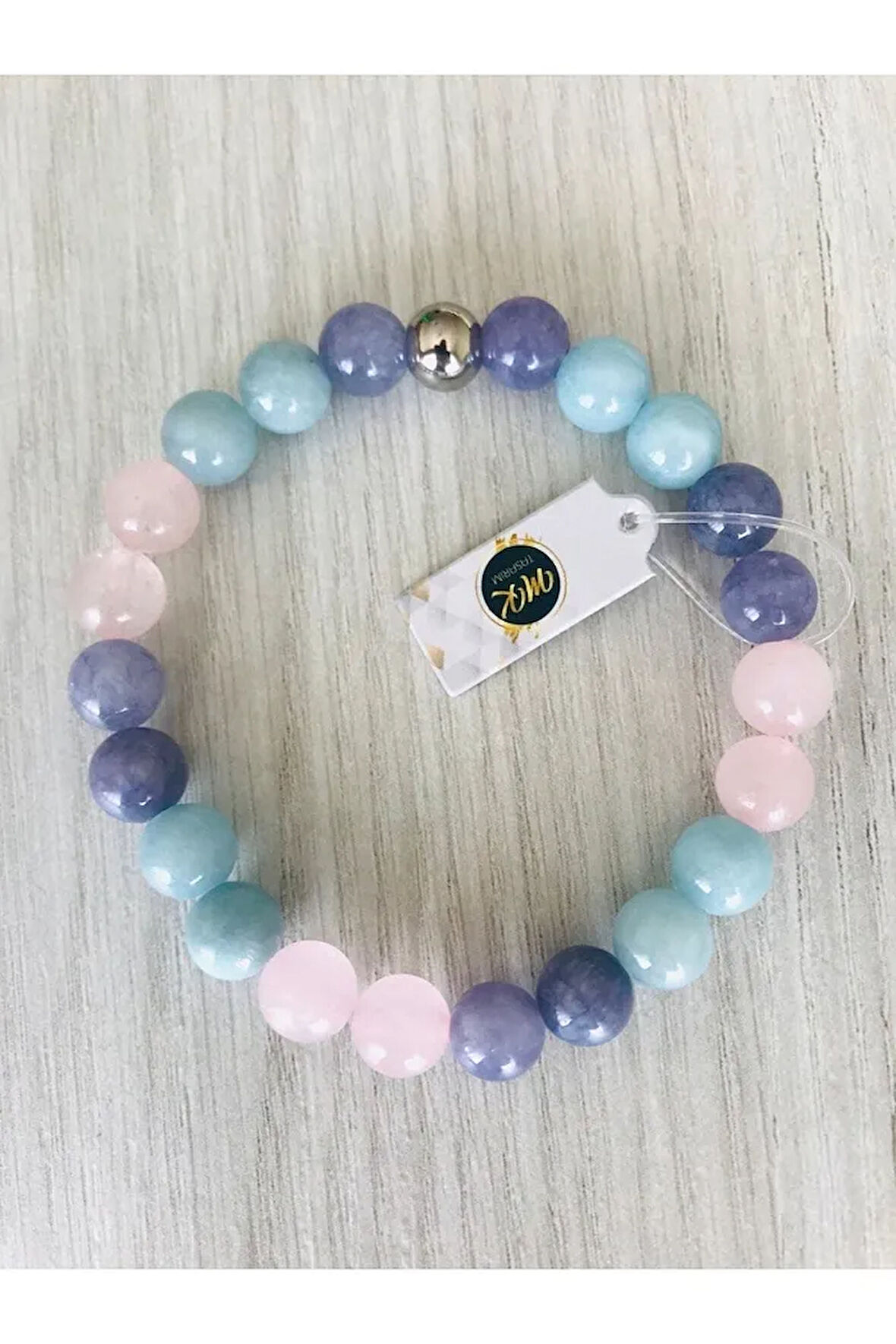 Gerçek Kuvars Taşı Bileklik