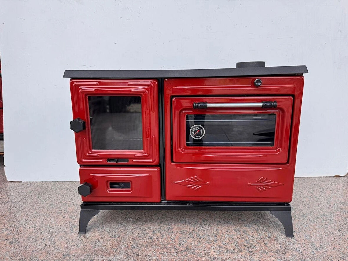 Dorello Döküm Kuzine Soba – Fırınlı ve Şömineli