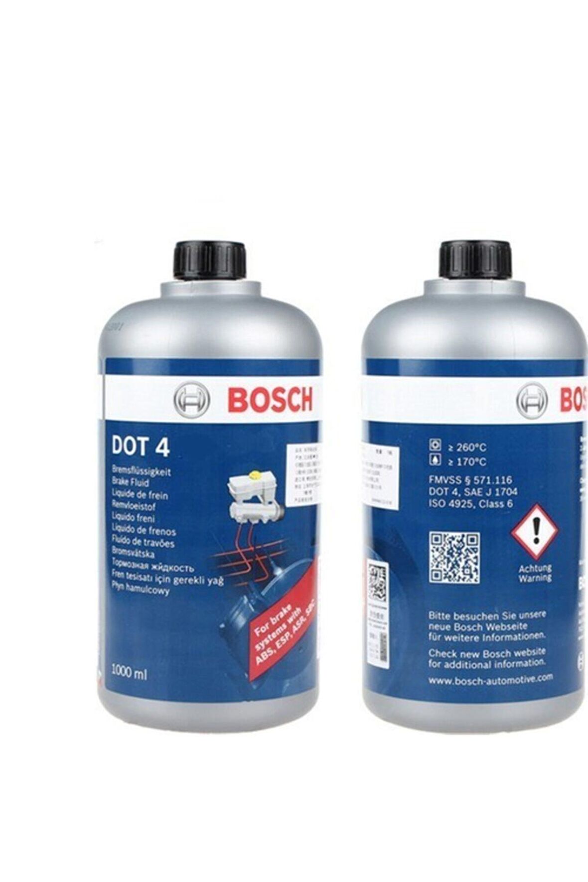Fren Yagı Dot4 Hidrolik 500 ml Tüm Araç Kategorisine Uygun 2'li