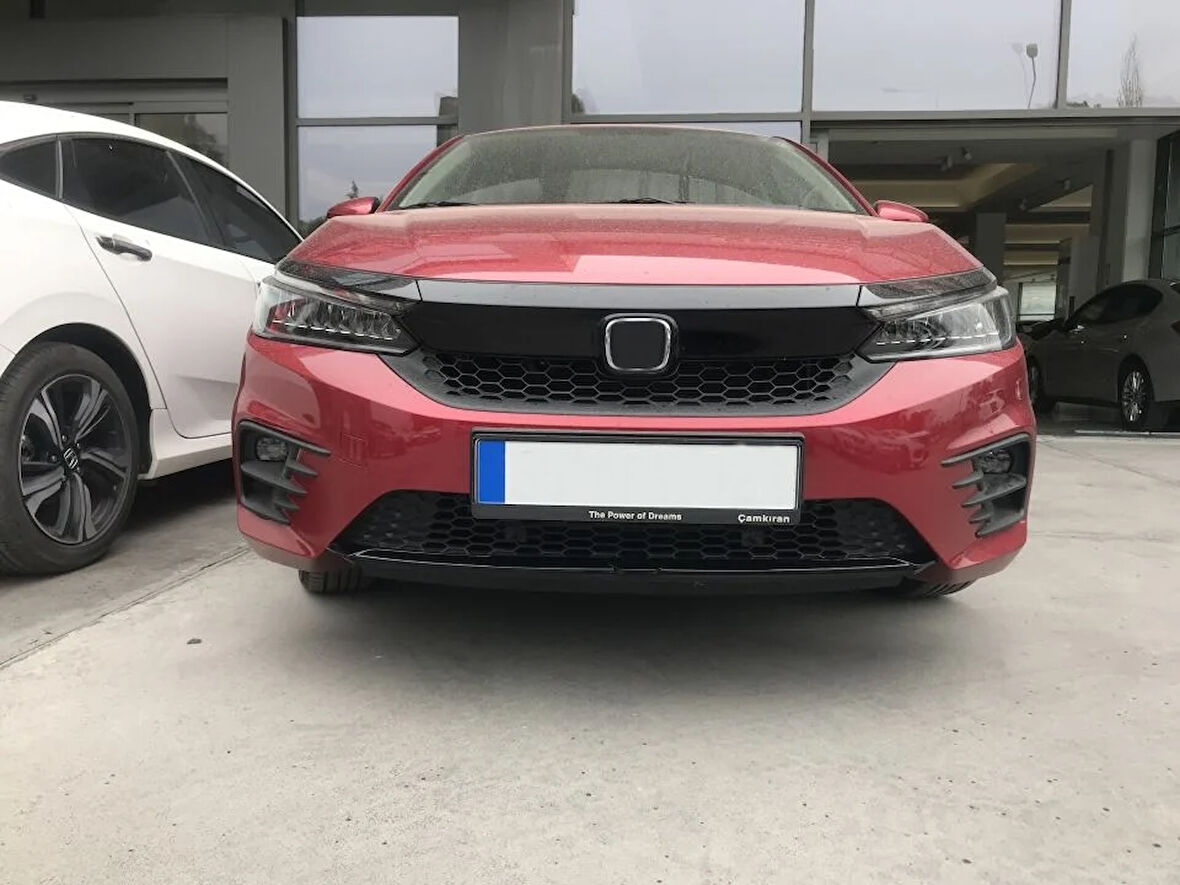 Honda City 2020+ Ön Tampon Alt Çıtası - Piano Black