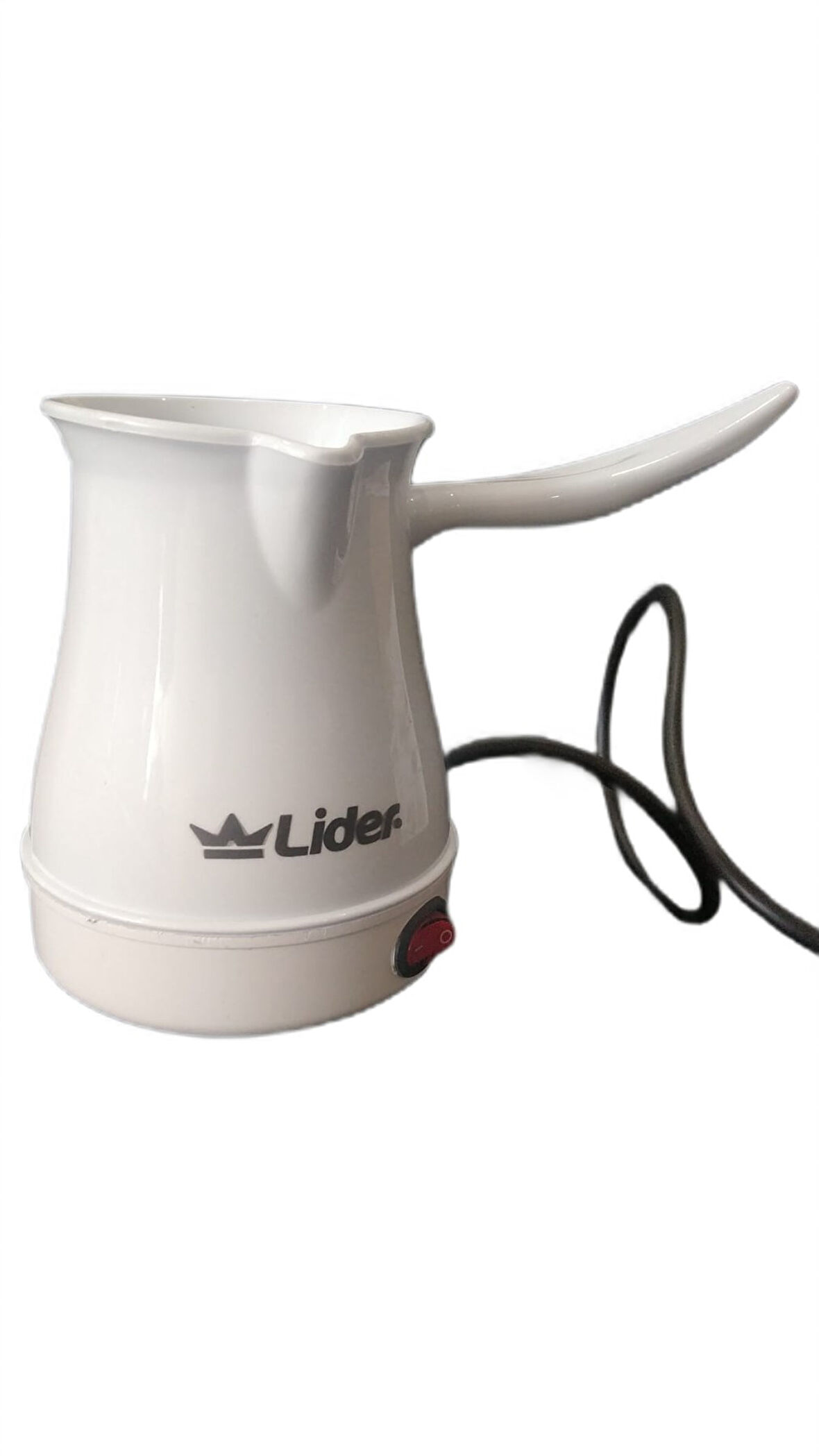 Lider Mina LK-318 Elektrikli Cezve Beyaz