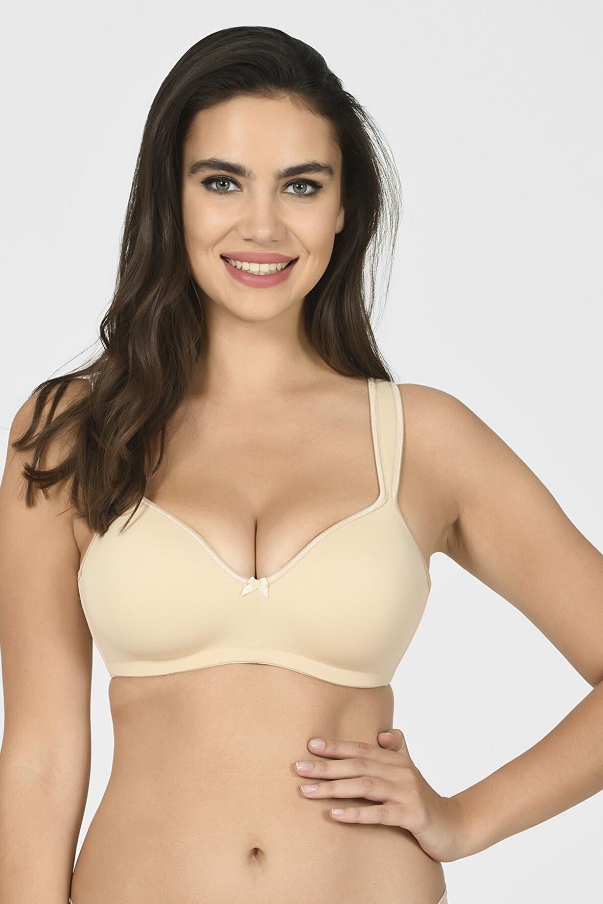 Ten Rengi Desteksiz Sütyen