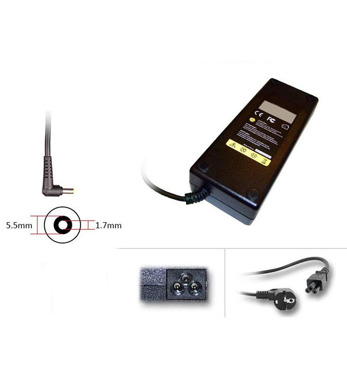 Acer Predator Helios 300 Series Model N17C3 PH317-51 Notebook Adaptör Laptop Şarj 135W