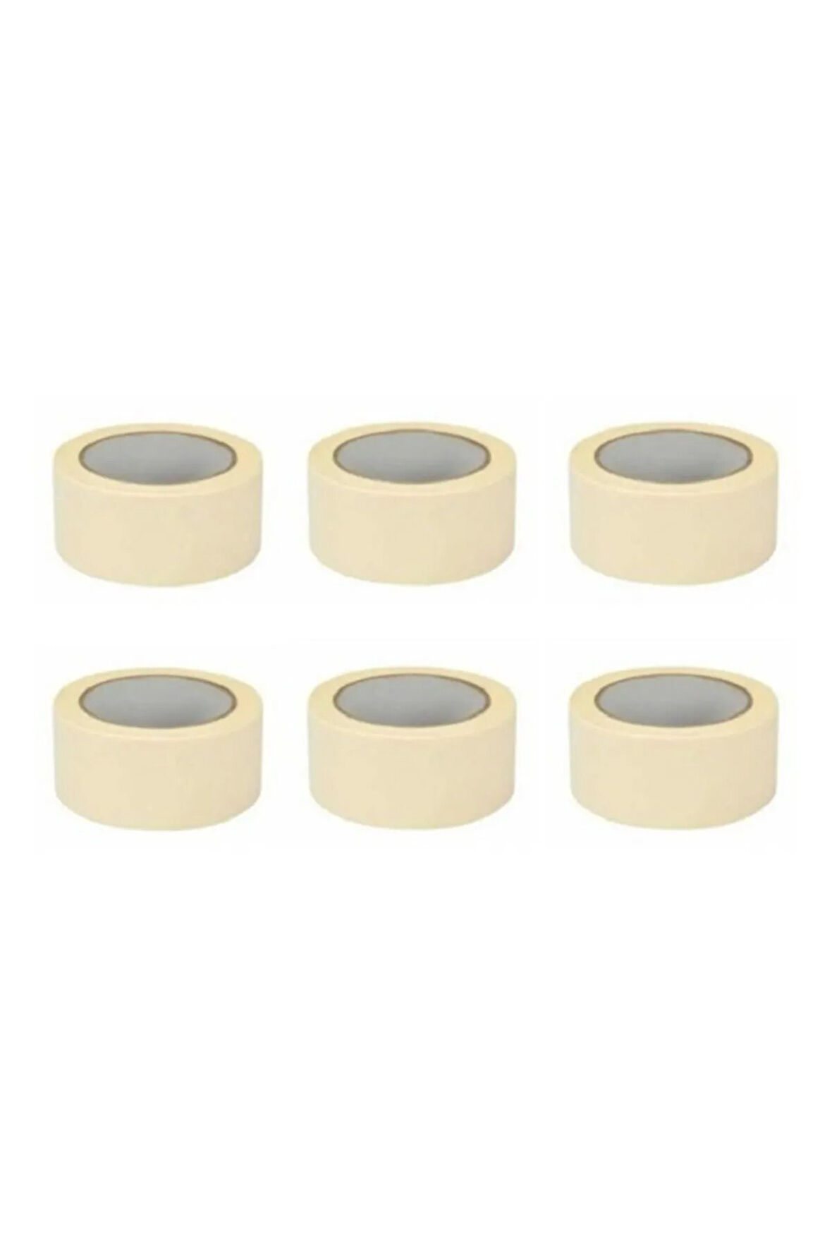 6 Adet 48x25mt Maskeleme Bandı Kağıt Bant