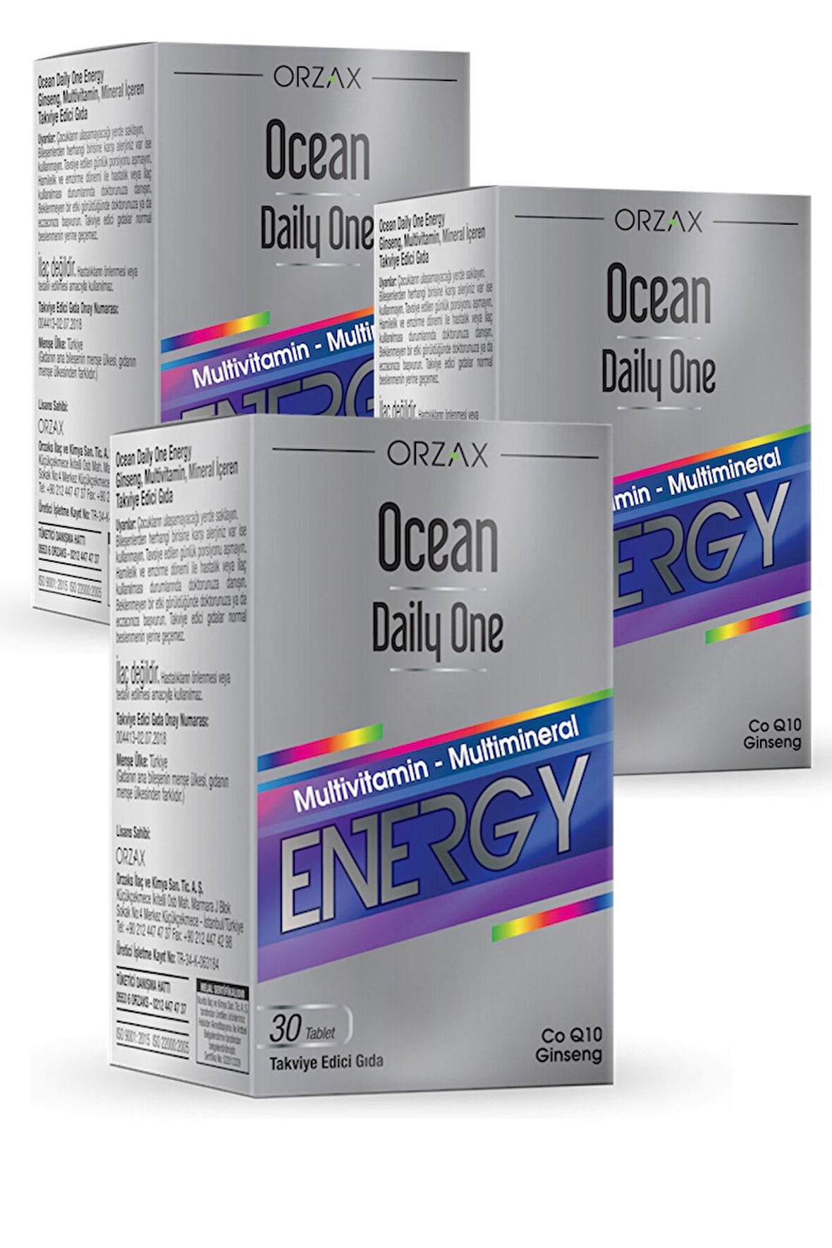 Ocean Daıly One Energy 30 Tablet 3 Adet