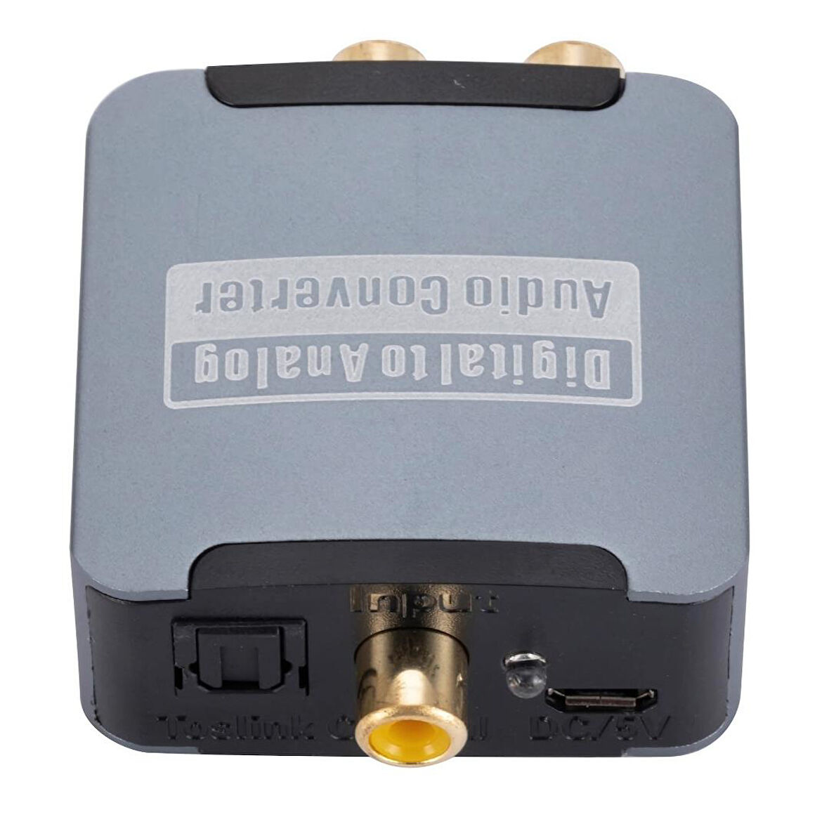 Dijitalden Analog’a Ses Dönüştürücü | 192KHz DAC | Optik & Koaksiyel Giriş | RCA + 3.5mm Çıkış