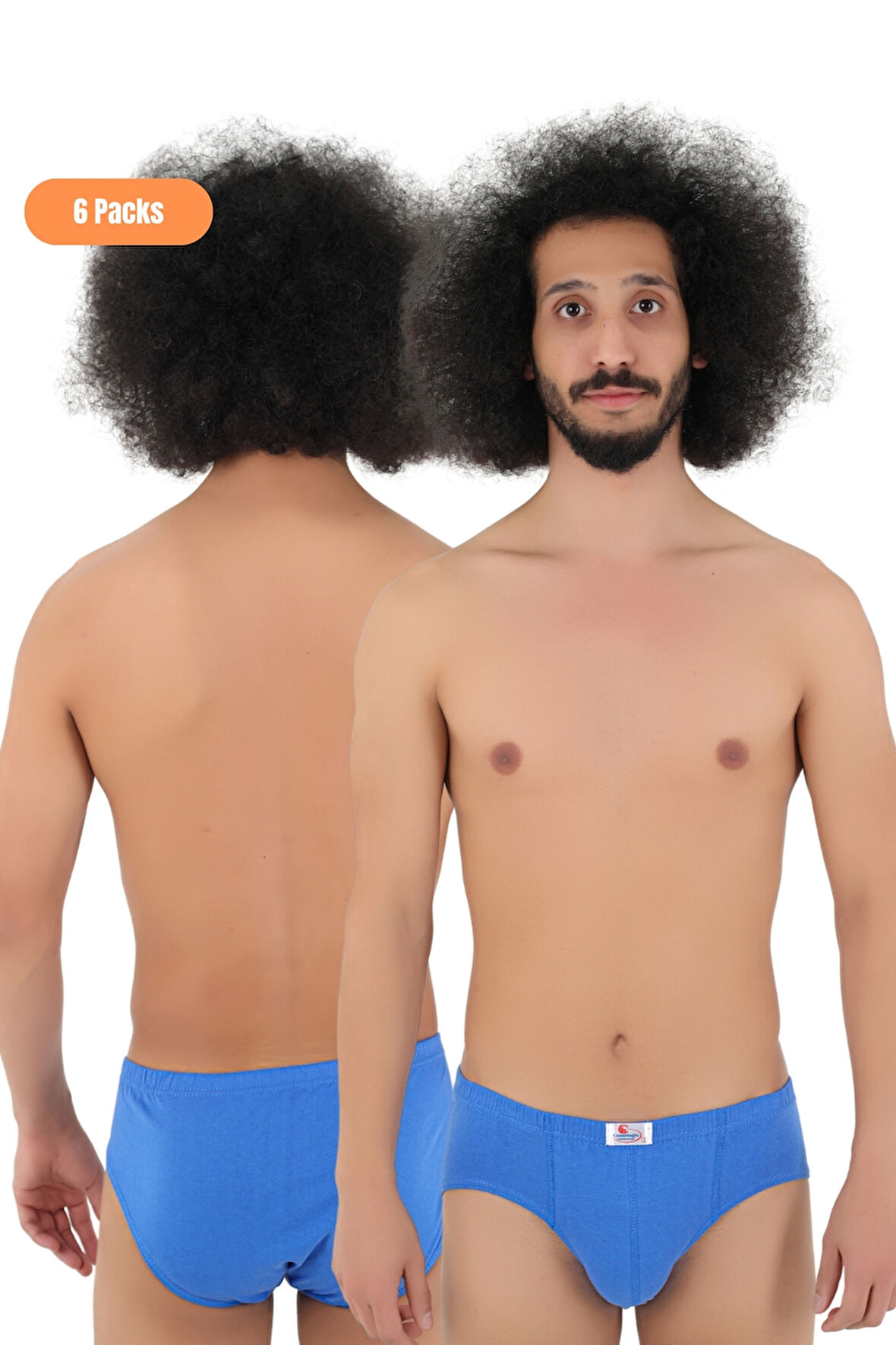 Cennetoğlu 6'lı Ekonomik Pamuklu Erkek Slip Külot - Gün Boyu Konfor ve Kalite