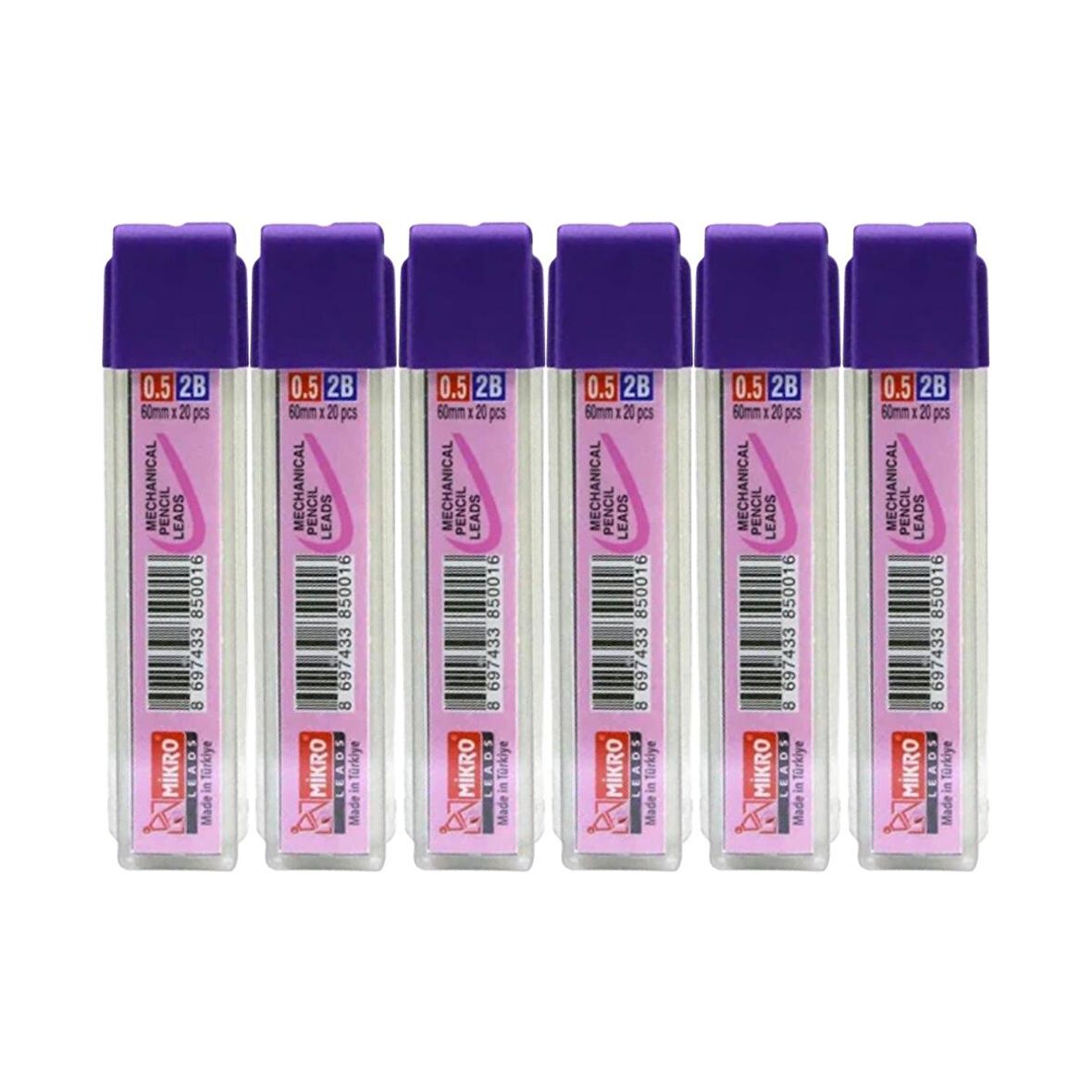 Mikro M-600 2B 60 mm 0.5 Kalem Ucu 6 Tüp