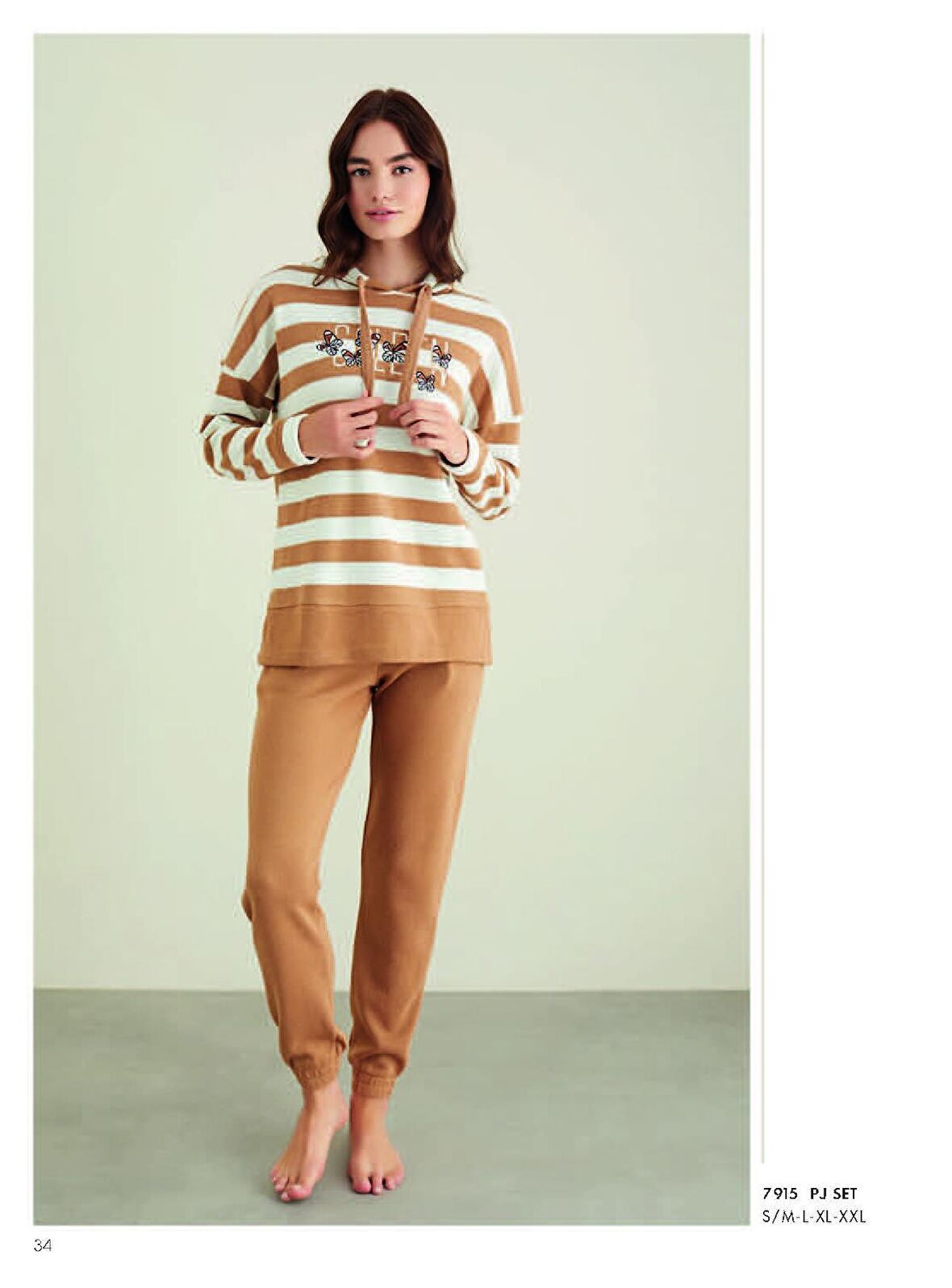 SENFONİ 7915 Kadın TRİKO KAPŞONLUSPOR TAKIM