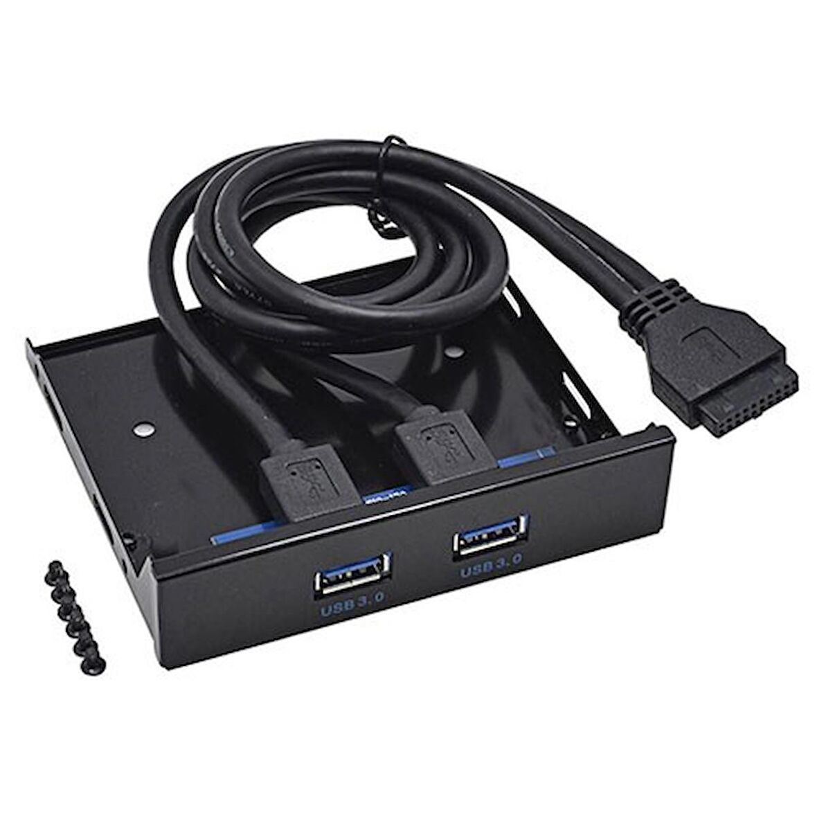 USB 3.0 Ön Panel 3.5 Inç 2Port usb 3.0 Hub 20pin Konnektörlü