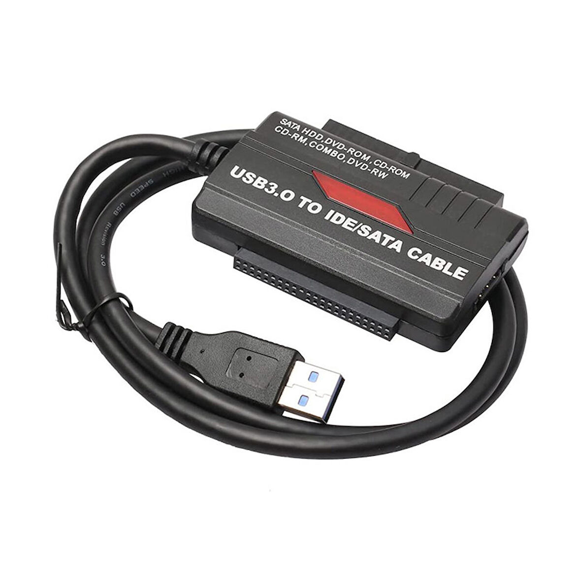 USB 3.0 - 2.0 to SATA/IDE 2,5" ve 3,5" harici harddsik kablosu