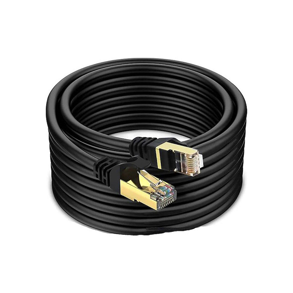 Cat 7 Patch Kablo Ethernet Kablosu RJ45 İnternet Kablosu 30m