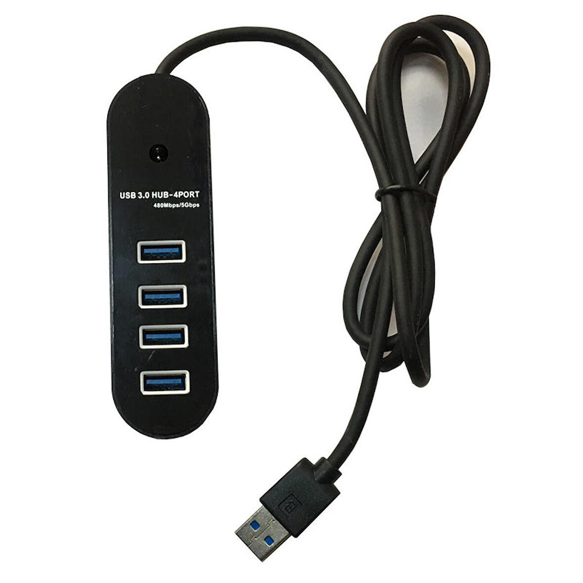 4 port Usb 3.0 çoklayıcı hub 1m kablolu power girişli usb 3.0 hub