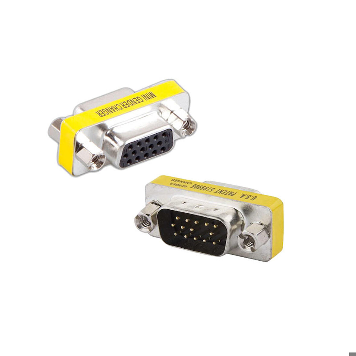 Vga dişi erkek çevirici 15 pin dişi erkek vga dönüştürücü