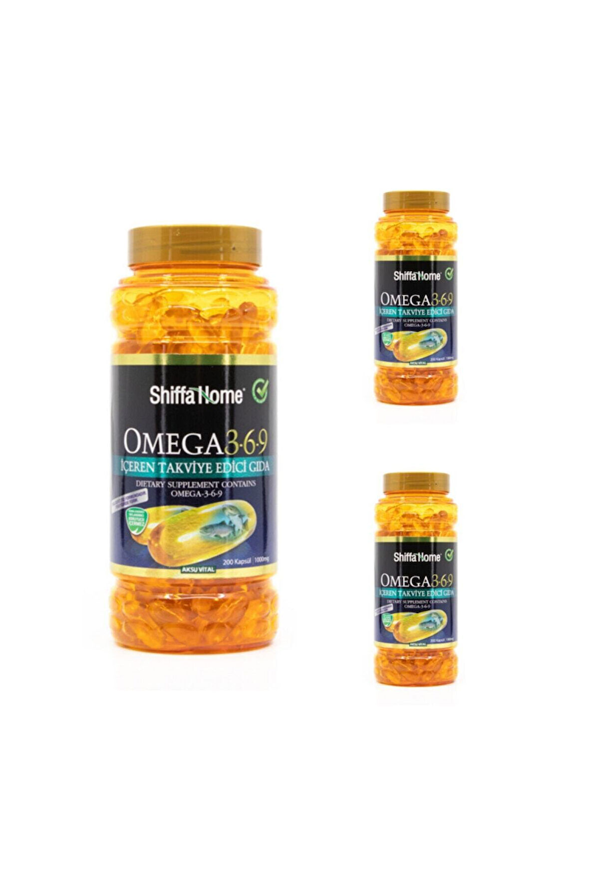 Omega 3-6-9 200x1000 Softjel (3 Adet)