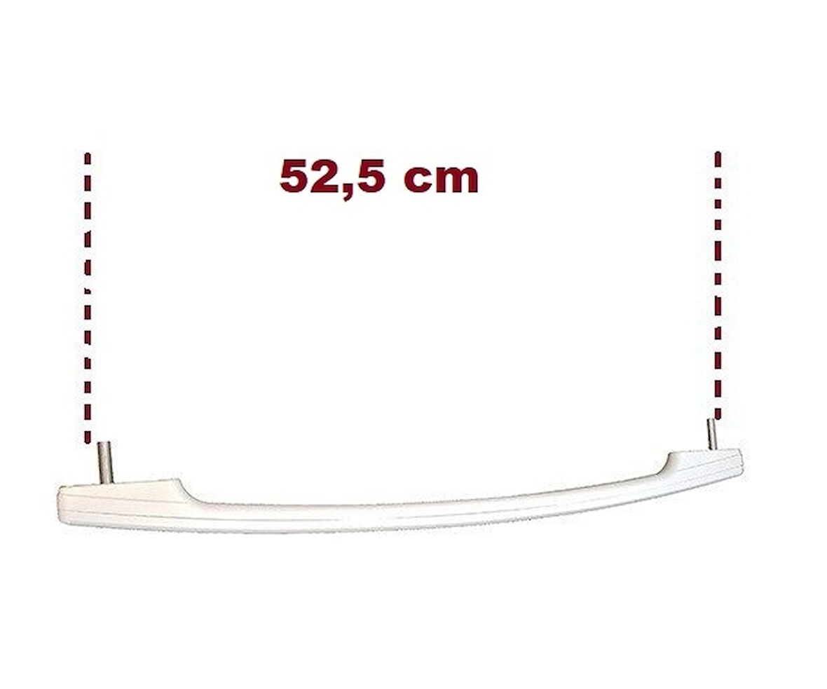 Beko Eski Tip Fırın Kolu Pimli , İçerden Vida Tip Fırın Kapak Tutamak Kol