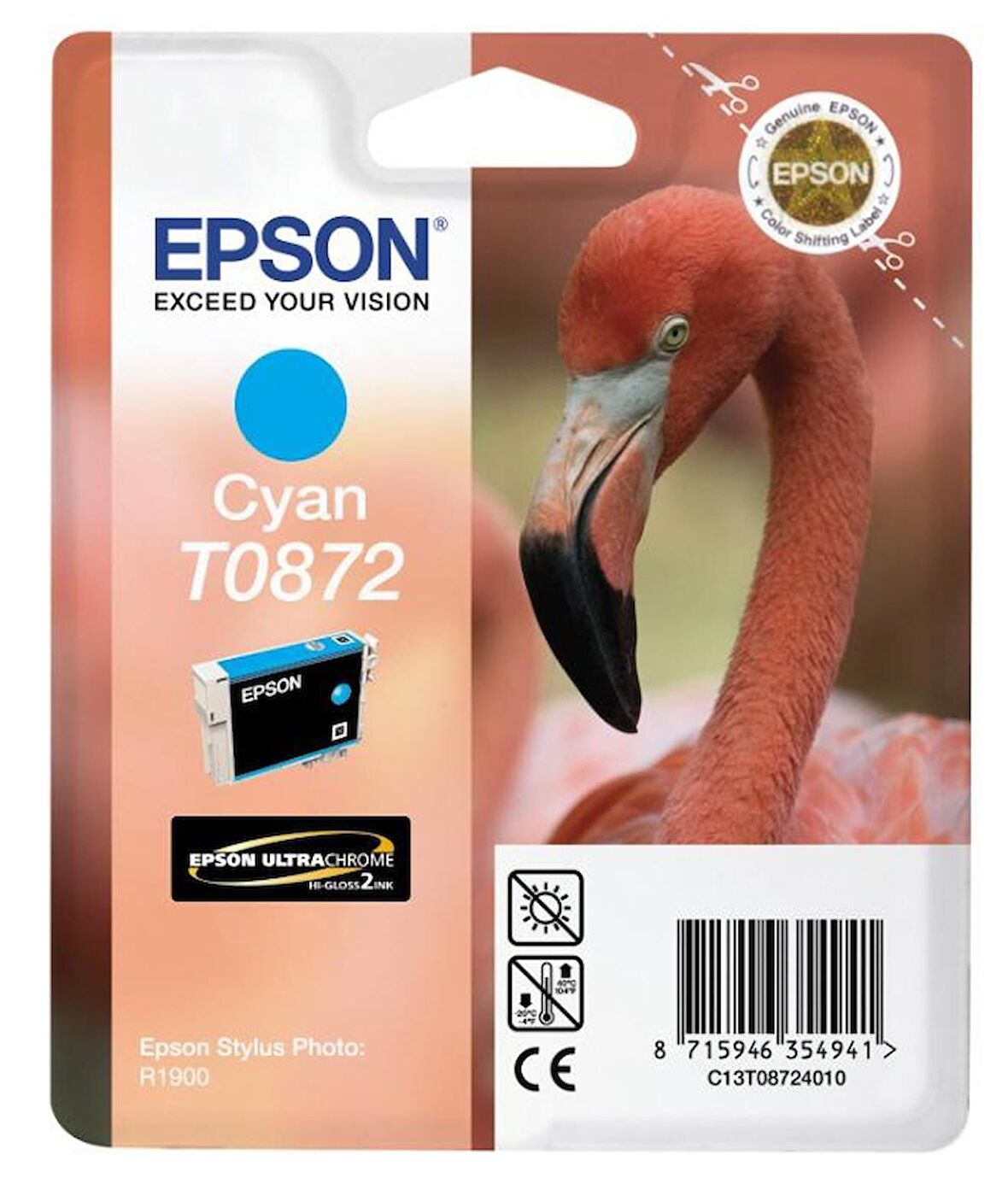 Epson T0872 C13T08724010 Ultra Parlak Mavi Kartuş