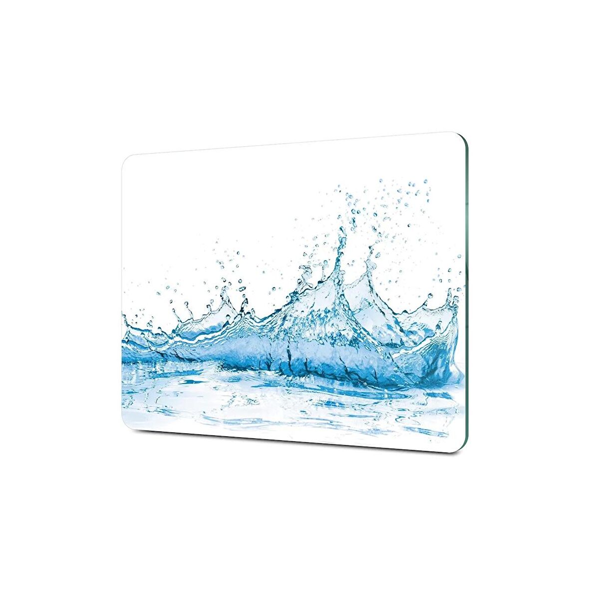 Decovetro Cam Kesme Tahtası Aqua desenli 20x30 Cm