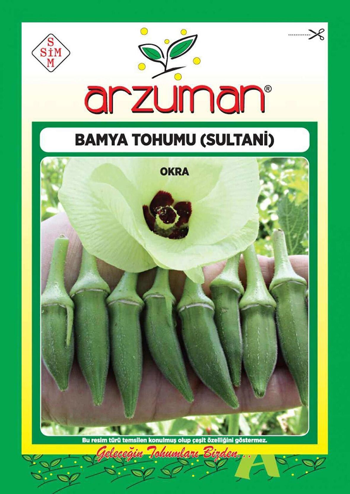 Bamya (sultani)tohumu 25 Gr