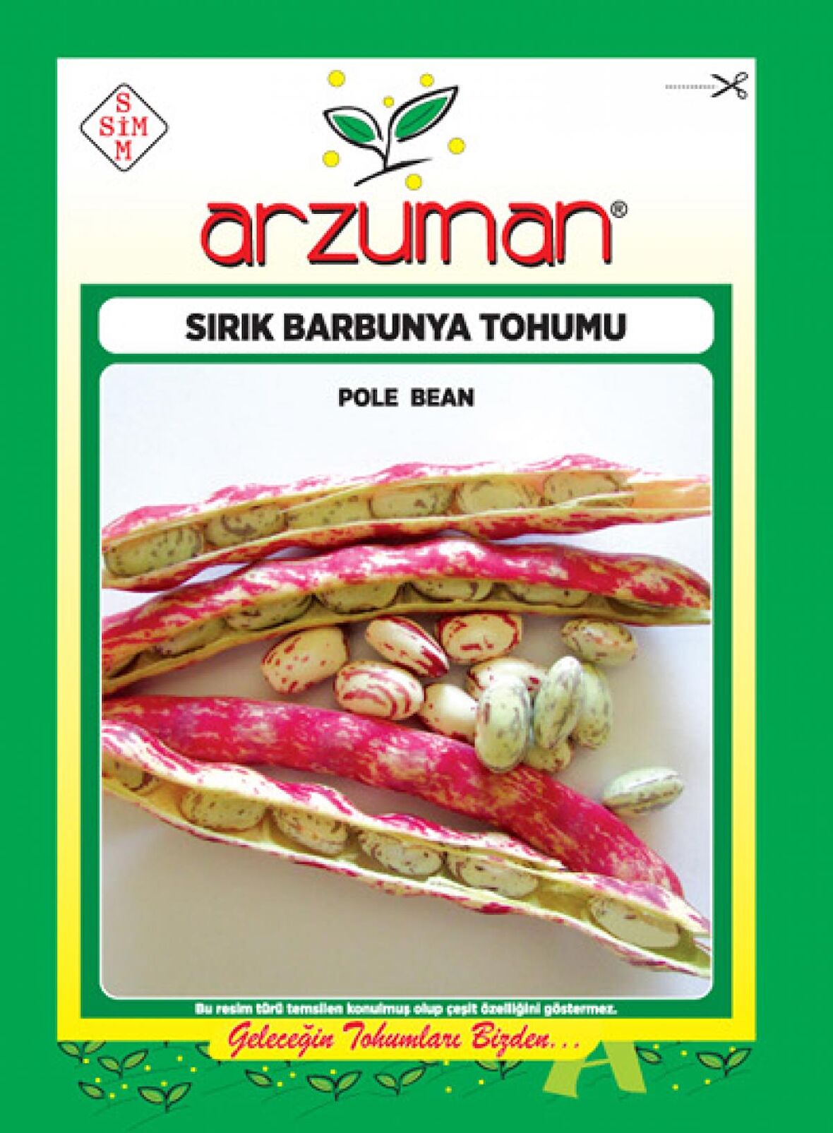 Sırık Barbunya Tohumu 50 Gr