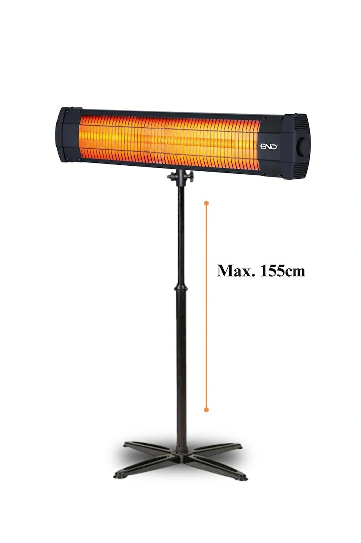 Ayaklı Infrared Soba 2500w Termostatlı Elektrikli Soba