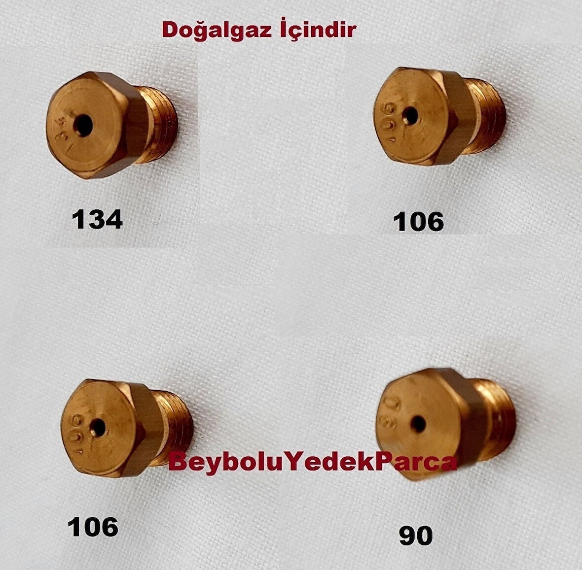 Renno Enjektör Ocak Doğalgaz Dönüşüm Memeleri Takım