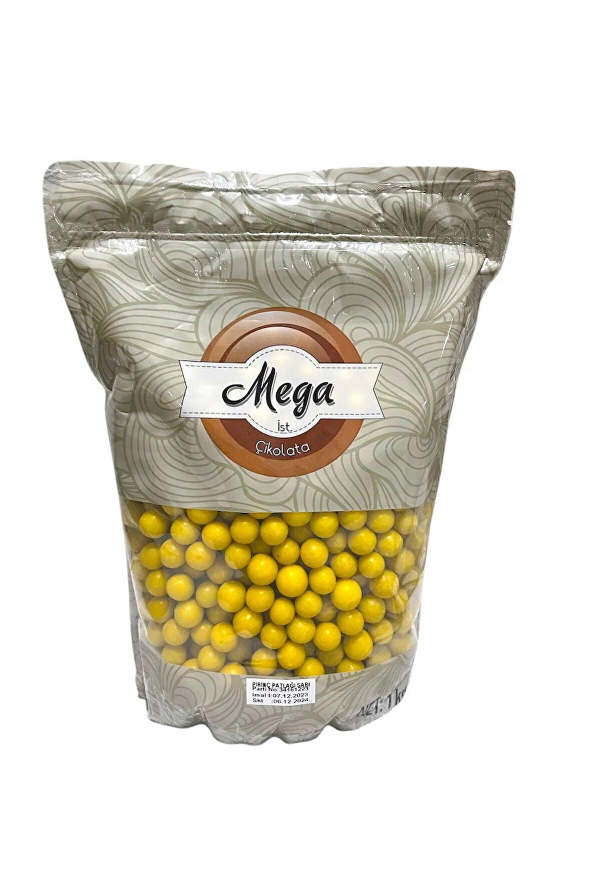 SARI BÜYÜK PİRİNÇ PATLAĞI 1 KG.