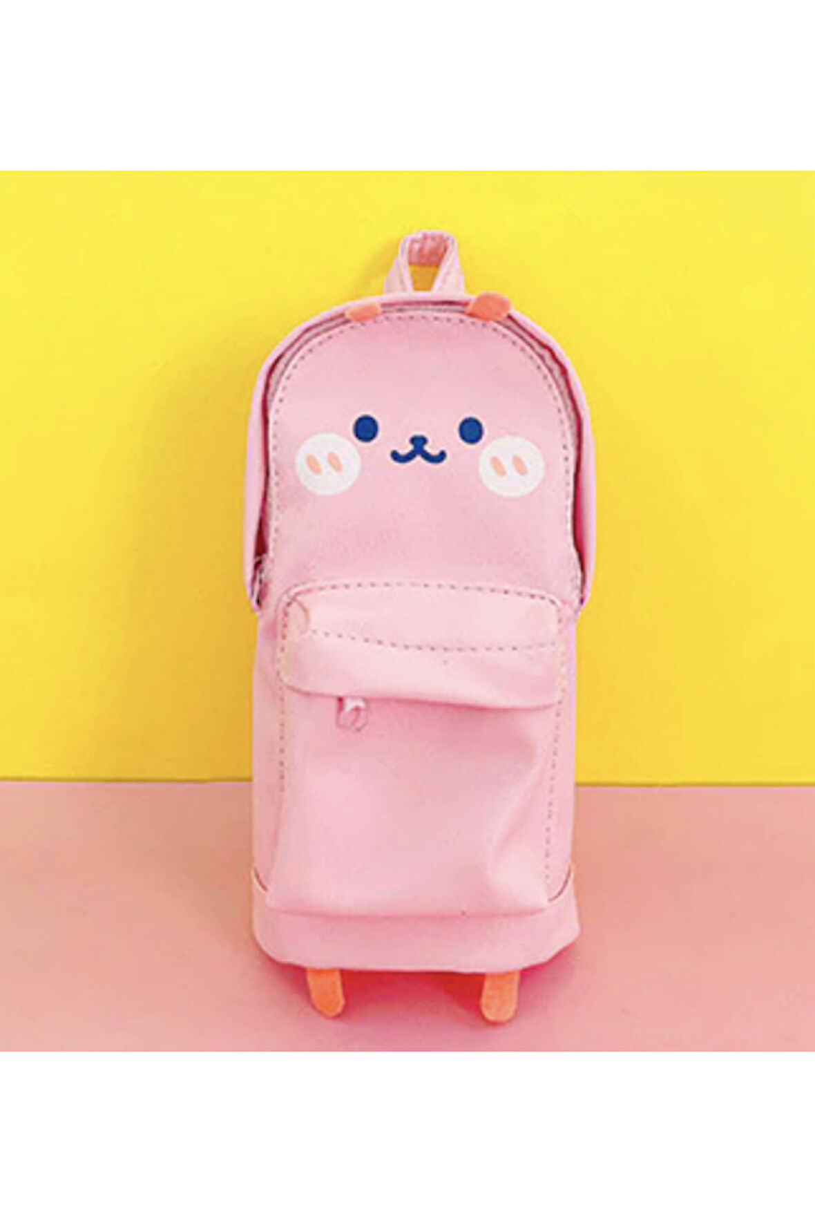 Pembe Çanta Şeklinde Şirin Kalem Kutu