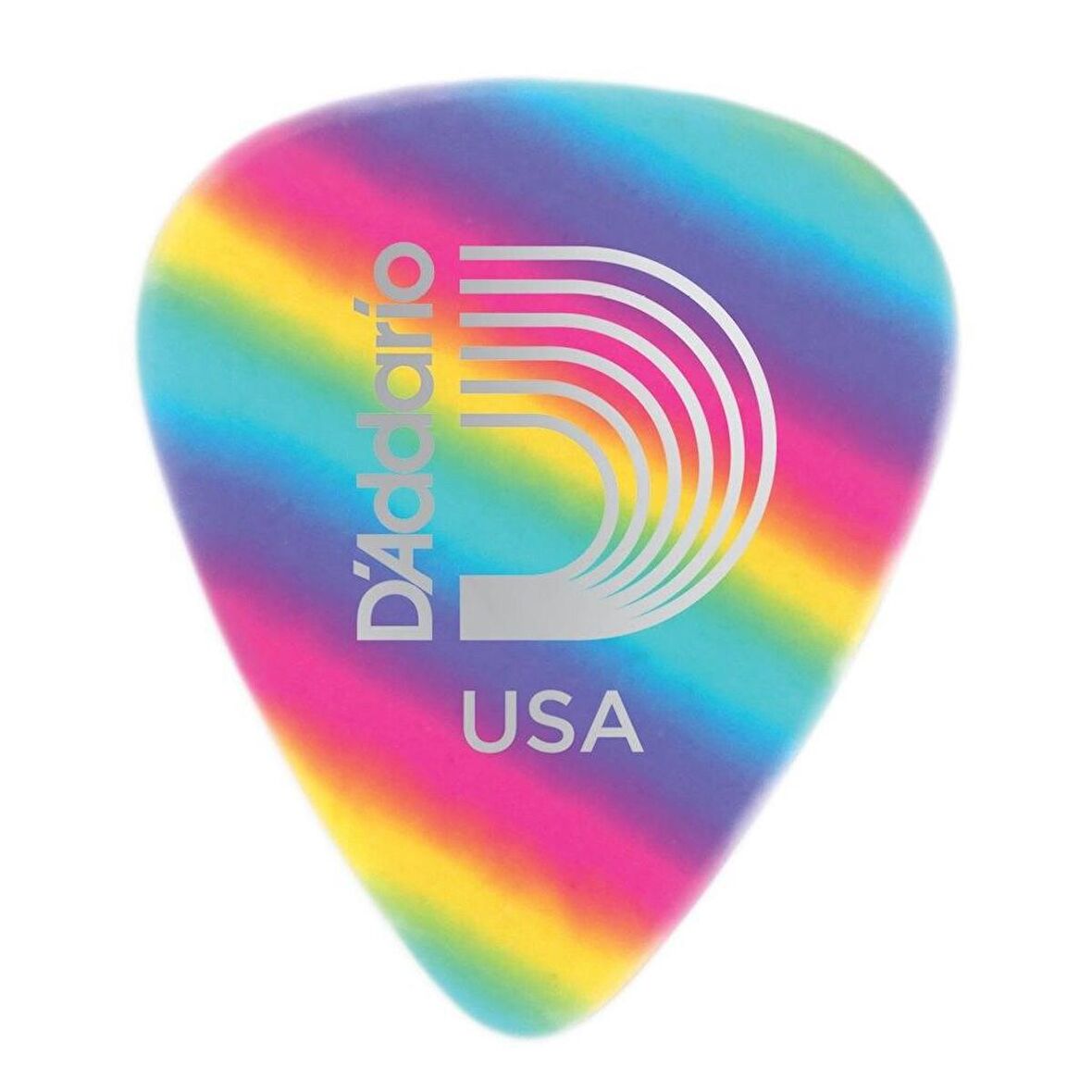 D'Addario 1CRB4-1 Gitar Penası 1 adet 0,70mm. rainbow