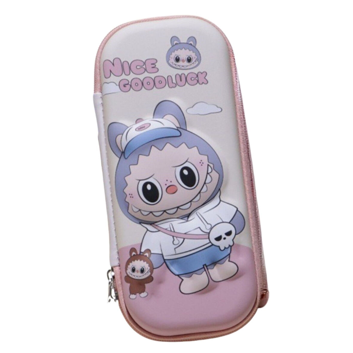 Petityu Pembe Lila Labubu Kalem Kutusu