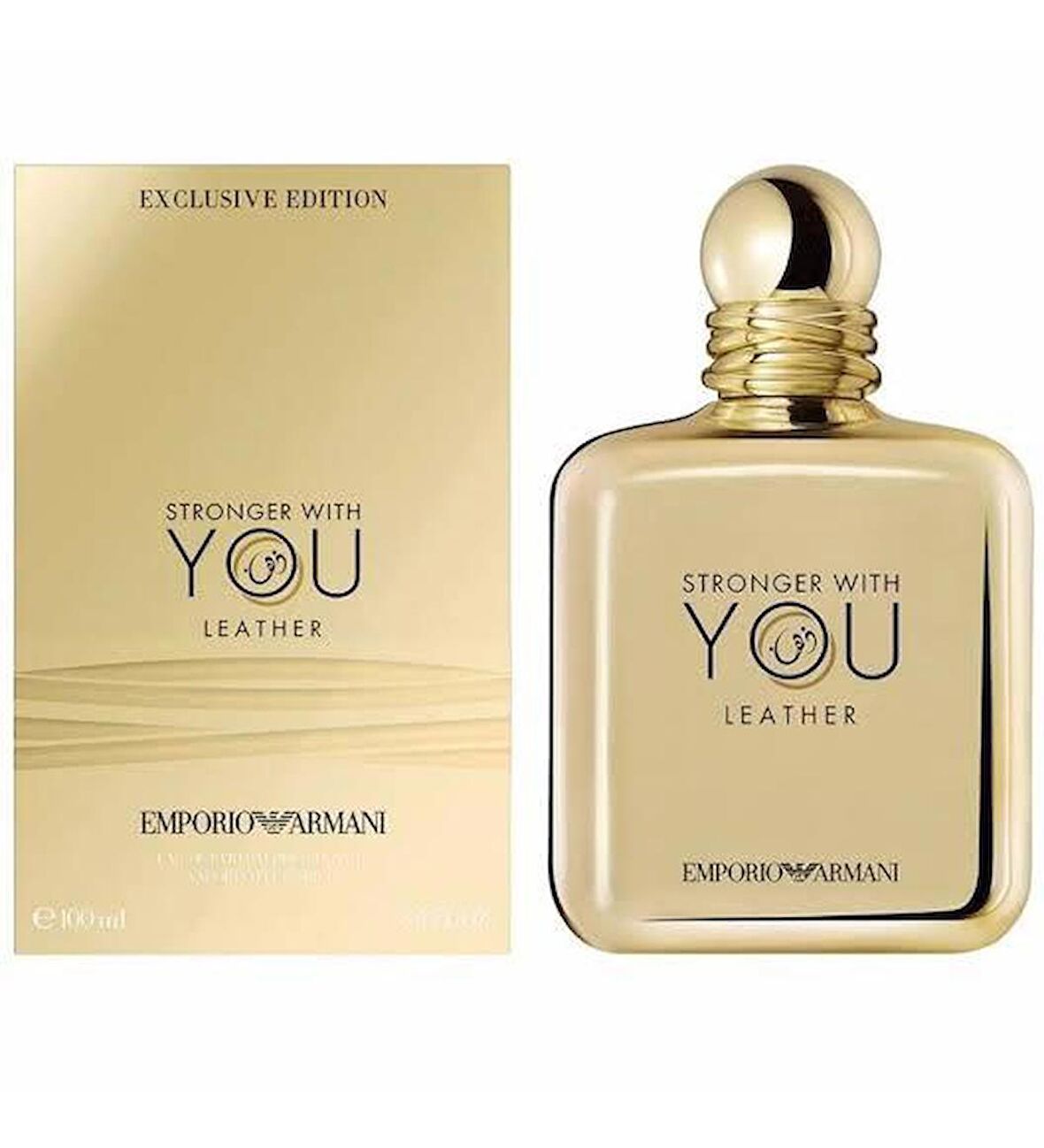 Strongher With You Leather EDP 100 ml Erkek Parfüm