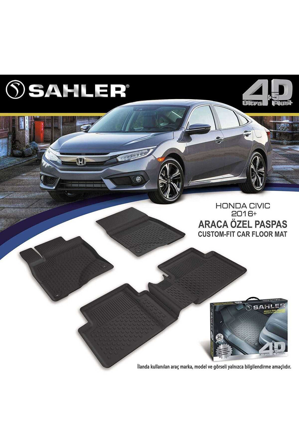 Honda Civic Fc5 Paspas Havuzlu 4.5D 2016-2020