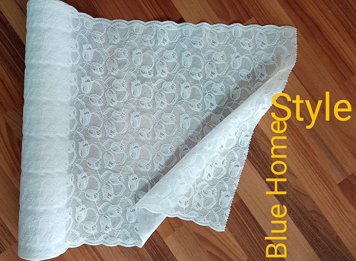 STYLE PVC DANTEL  RAF ÖRTÜSÜ/ KAYMAZ   RAF  DOLAP  ve  ÇEKMEÇE  ÖRTÜSÜ  /Eni: 50cm x 1 mt / LALE -05